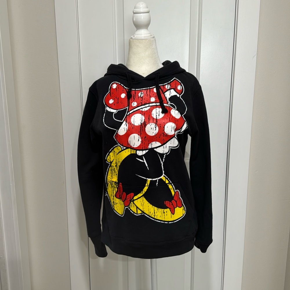 Minnie Mouse hoodie with bow and ears, Size M
